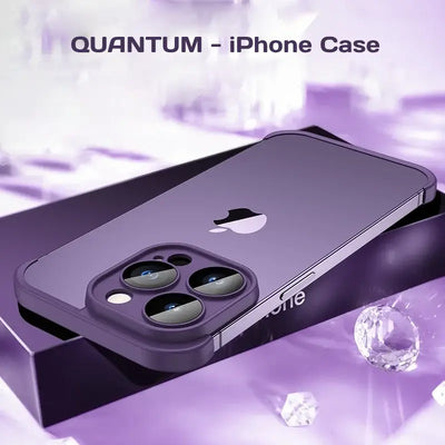 QUANTUM - iPhone Case - Purple