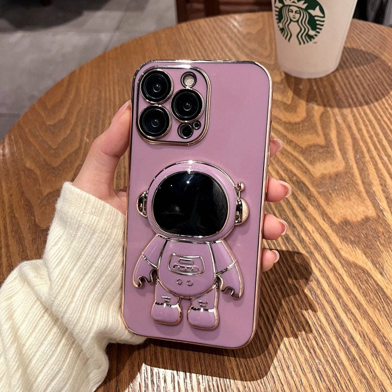 ASTRONAUT - iPhone Case - Purple